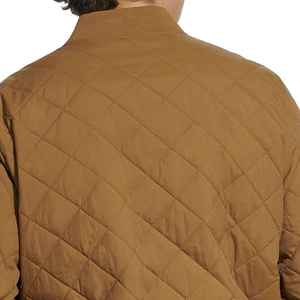 Custom Logo Front Softshell Bomber <b>Jacket</b> Men Canvas Outdoor Winter Fall Seasons <b>Mandarin</b> <b>Collar</b> Breathable Zipper Closure High - Product Image 2