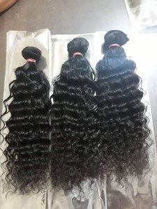 Extensions de cheveux humains vierges vietnamiens de la meilleure qualité pour l'exportation en gros avec fixation par clips, cheveux bouclés de bonne longueur - Product Image 3