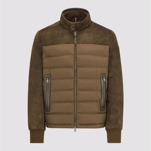 Custom <b>Men</b>’s Puffer <b>Jacket</b> Winter Warm Quilted Bomber <b>Jacket</b> Stand Collar Full Zip Casual Outdoor <b>Lightweight</b> <b>Padded</b> <b>Jacket</b> - Product Image 1