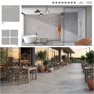 Carreaux de porcelaine 600x600mm Couleur 5501 Revêtement de sol intérieur moderne pour espaces résidentiels, commerciaux, de vente au détail et projets de construction - Product Image 2