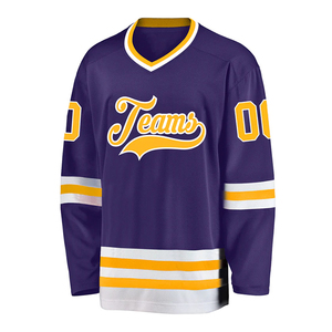 Servicios OEM, Fabricante de Camisetas de Hockey sobre Hielo, Ropa Deportiva de Equipo, Camiseta de Alta Calidad con el Mejor Diseño, Tu Propio Nombre y Número, 100% para Exteriores - Product Image 5