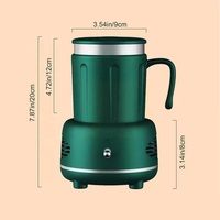 Tasse chauffante à refroidissement rapide 330ML Mini tasse de réfrigération Machine à boissons froides électrique fonctionnement à une touche refroidisseur de boisson à bière