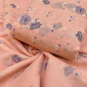 Luxury Malty Embroidery <b>Fabric</b> Water Soluble Lace Mesh <b>Fabric</b> for Bridal Wear Wedding Dresses Designer Garments - Product Image 6