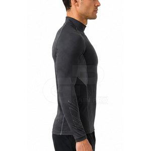 Tight Fit Muscle Support <b>Compression</b> Top <b>For</b> Football Players Moisture Wicking Fabric And Soccer Training Sessions - Product Image 6
