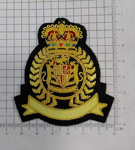Custom Fabric Logo Badge Embroidered Badges <b>Sew</b> on Embroidery With Iron on for Clothing Woven Badges - Product Image 4