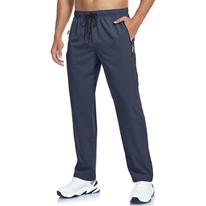 <b>Men</b> Quick Dry Sweat Jogger Drawstring Reflective Gym Pants High <b>Elastic</b> Workout Running Track Pants Running <b>Trousers</b> Top Quality - Product Image 3