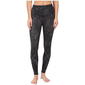 Ensemble de leggings de sport taille haute pour femme, motif uni, respirant, pantalon de yoga, collant, coupe crayon, durable - Product Image 6