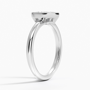 BOJ <b>Ring</b> 0105 Marquise Cut 925 <b>Silver</b> Halo Stone Prong Setting <b>Solitaire</b> Diamond <b>Ring</b> 2ct D Color VVS1 Moissanite GRA Certified - Product Image 2