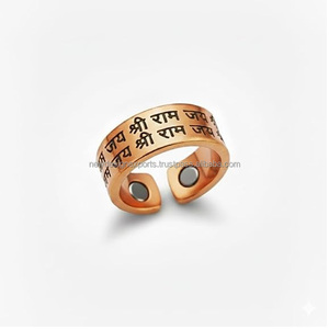 Joyería Devocional Bio Magnética al por Mayor • Pulsera Espiritual Ajustable con Escritura en Hindi - Product Image 4