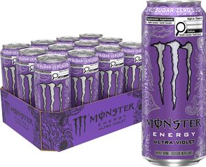 Bebida Energética Monster Ultra Violet 500ml x4 Latas, Paquete Original Importado, Precio al por Mayor, Alemania - Product Image 6