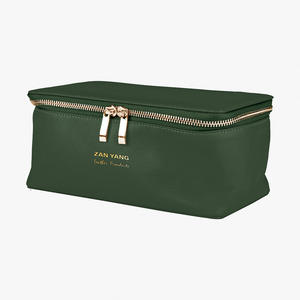 กระเป๋าคลิปทรงกล่องสไตล์ผู้หญิง วัสดุ PU ปิดด้วยซิปอเนกประสงค์ - Product Image 5