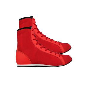 Chaussures de boxe en cuir de haute qualité, nouveau design, légères, respirantes, écologiques, avec logo personnalisé, faible MOQ - Product Image 1