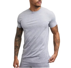 เสื้อยืดผู้ชายแขนสั้นผ้าคอตตอนเนื้อนุ่มระบายอากาศได้ดีผ้าออกแบบโลโก้ได้ตามต้องการ - Product Image 1