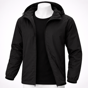 Veste de pluie légère avec capuche pour la randonnée, le golf, les voyages, veste de pluie pliable pour homme, imperméable - Product Image 1