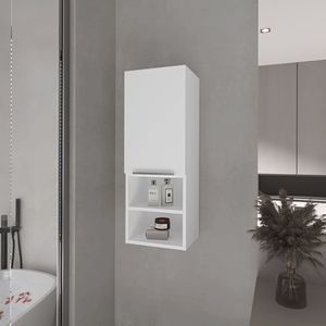 ตู้ยาในห้องน้ำแบบประตูเดียวของมิลวอกีพร้อมชั้นวางภายในสองชั้น ชั้นวางของสองชั้น - Product Image 1