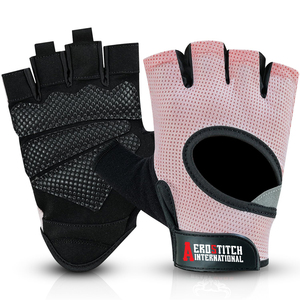 Guantes de Gimnasio para Levantamiento de Pesas al por Mayor, Guantes de Powerlifting con Agarre de Silicona Antideslizante, Transpirables, para Entrenamiento Físico y Culturismo - Product Image 1