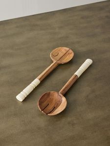 Latest Design <b>Salad</b> <b>Server</b> With Bone Handle Wooden <b>Salad</b> <b>Server</b> Bone <b>Salad</b> <b>Server</b> <b>Salad</b> Tools At very low factory Price - Product Image 4