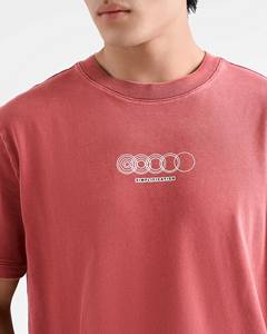 T-shirt Homme à Manches Courtes en Coton Tricoté Respirant et Écologique, Coupe Classique, Logo Frontal, Vente en Gros - Product Image 5