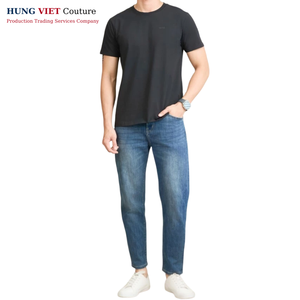 T-shirt en coton de qualité supérieure Vietnam Vente en gros OEM avec logo personnalisé - Product Image 5