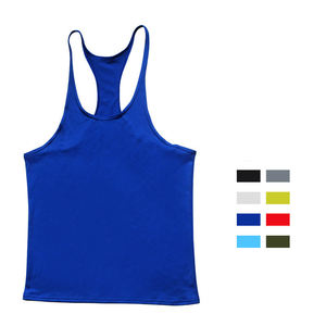 Mens Bodybuilding <b>Stringer</b> <b>Vest</b> Racerback Gym Tank Lightweight Sleeveless Workout Top Breathable Fitness Performance Wear Custom - Product Image 2