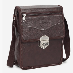 Bolso Bandolera Unisex de Piel Sintética Premium, Ajustable, para Oficina, Universidad, Viajes y Uso Diario - Product Image 1