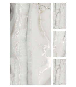 Carrelage en porcelaine poli Onyx QUDO AQUA First Choice 24x48, surface brillante, carreaux vitrifiés, appartement moderne, céramique Novac - Product Image 6