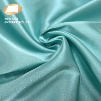 Tissu textile léger en polyester 105 g/m² 50D élasthanne extensible uni teint satiné pour ameublement et accessoires de mariage