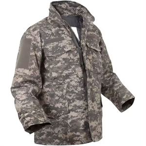 Veste softshell de chasse camouflage respirante pour le camping d'hiver en petit lot personnalisée OEM et ODM pour hommes - Product Image 6