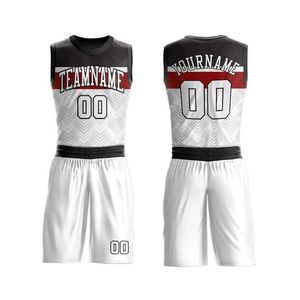 Maillot de basketball unisexe personnalisé avec broderie en twill, respirant, grande taille, léger, en maille, uniforme de basketball - Product Image 4