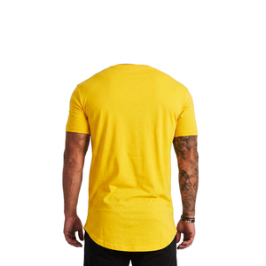 Camiseta de Manga Corta para Hombre, Cuello Redondo, Color Negro, Corte Regular, Diseño Liso, Informal, de Algodón - Product Image 6