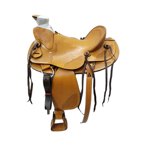 Selles en cuir pur durables de style anglais de haute qualité meilleur prix offre de gros pour l'équitation - Product Image 1
