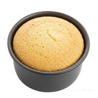 Moules à gâteau ronds en alliage d'aluminium de 6 pouces pour cheesecake, quiche, pâtisserie maison, moule à gâteau facile à démouler