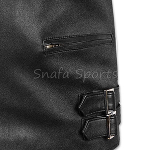 Vestes en cuir véritable 100% sur mesure pour hommes, qualité supérieure, élégantes, pour l'hiver, en vente - Product Image 4