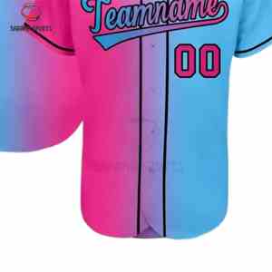 Camiseta de béisbol con impresión de nombre y número personalizados, ropa deportiva transpirable de secado rápido - Product Image 3