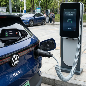 Nouveau convertisseur de charge pour véhicules électriques Daoyu Type 1 vers GB/T, sortie AC stable 32A, compatible avec la plupart des véhicules électriques aux normes américaines et chinoises - Product Image 1