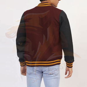 Chaquetas Varsity para Hombre con Logotipo Personalizado a Precio de Mayoreo, Estilo Moderno y Cómodo de Usar - Product Image 4