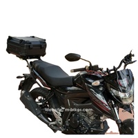 Porte-bagages M-Biker Suzuki GSX Bandit 150 modèle long, prêt à l'emploi, finition personnalisée CNC, capacité de charge de 1015 kg