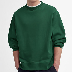 Super Oferta Sudadera de Felpa de Algodón, Estilo Casual, Holgada, Lisa, de Manga Larga para Hombre - Product Image 6
