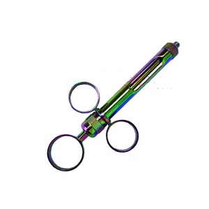 Jeringa de autoaspiración Dental, 1,8 ml, instrumentos de cirugía de implantes de acero inoxidable recubiertos con Plasma Rainbow - Product Image 2