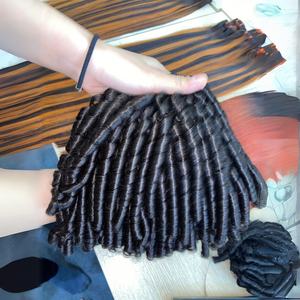 Super Healthy Strand High End Solf Trending Item Pixie Hair Extensions Prix d'usine Perruques de cheveux humains Afro Kinky Bulk Human Hair - Product Image 5