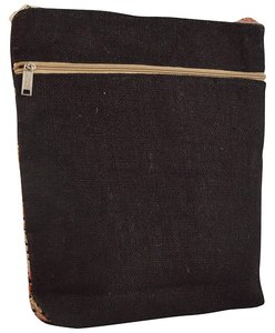 Sac bandoulière élégant en jute écologique avec sangle réglable, sac à bandoulière tendance - Product Image 5