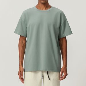 เสื้อยืดกีฬาสำหรับผู้ชายทรงหลวมสบายๆ วิ่งออกกำลังกาย เสื้อผ้าฝ้าย เสื้อผ้ากีฬา เสื้อยืดออกกำลังกายระบายอากาศได้ดี - Product Image 6