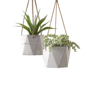 Maceta colgante galvanizada de metal para hoteles, maceta colgante de jardín y maceta, colgante de cadena de forma redonda de latón metálico - Product Image 6