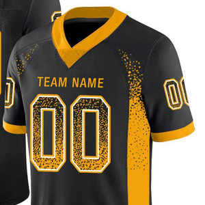 Maillot de football personnalisé par sublimation OEM, style décontracté, 100 % polyester polaire, nom et numéro de l'équipe imprimés - Product Image 2