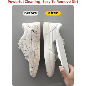 Paquete de 2 Cepillos Pequeños de Cerdas Suaves para Limpieza del Hogar, Cepillos para Eliminar Manchas de Tapicería y Telas para Lavandería - Product Image 5