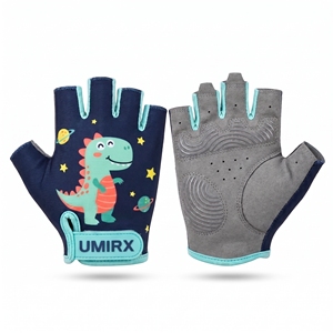 Gants de cyclisme d'été pour enfants, demi-doigts, respirants, imperméables, pour garçons et filles, gants de sport pour vélo - Product Image 1