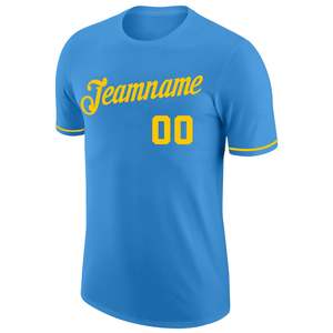 Fabricant de t-shirts d'équipes de baseball professionnelles, logo personnalisé, nom et numéro du joueur, vêtements de sport en polyester à séchage rapide, vente en gros, usine - Product Image 2