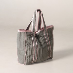 Wholesale Assorted Chic Velvet Quilted Tote Bag Modern Indian Soft Fabric <b>Handbag</b> - Product Image 1