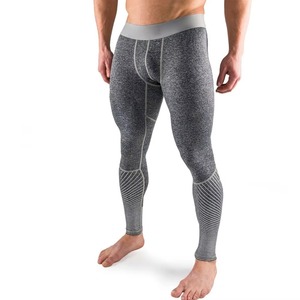 Comfortable Trending Men's Yoga Compression <b>Leggings</b> Elastic Support Breathable Build Smooth Performance Fit Custom Print Design - Product Image 2