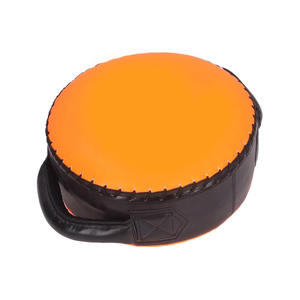 Pads de frappe ronds personnalisés de haute qualité pour la boxe, les arts martiaux et le kick, boucliers de frappe en cuir durable, bouclier de kick circulaire - Product Image 4